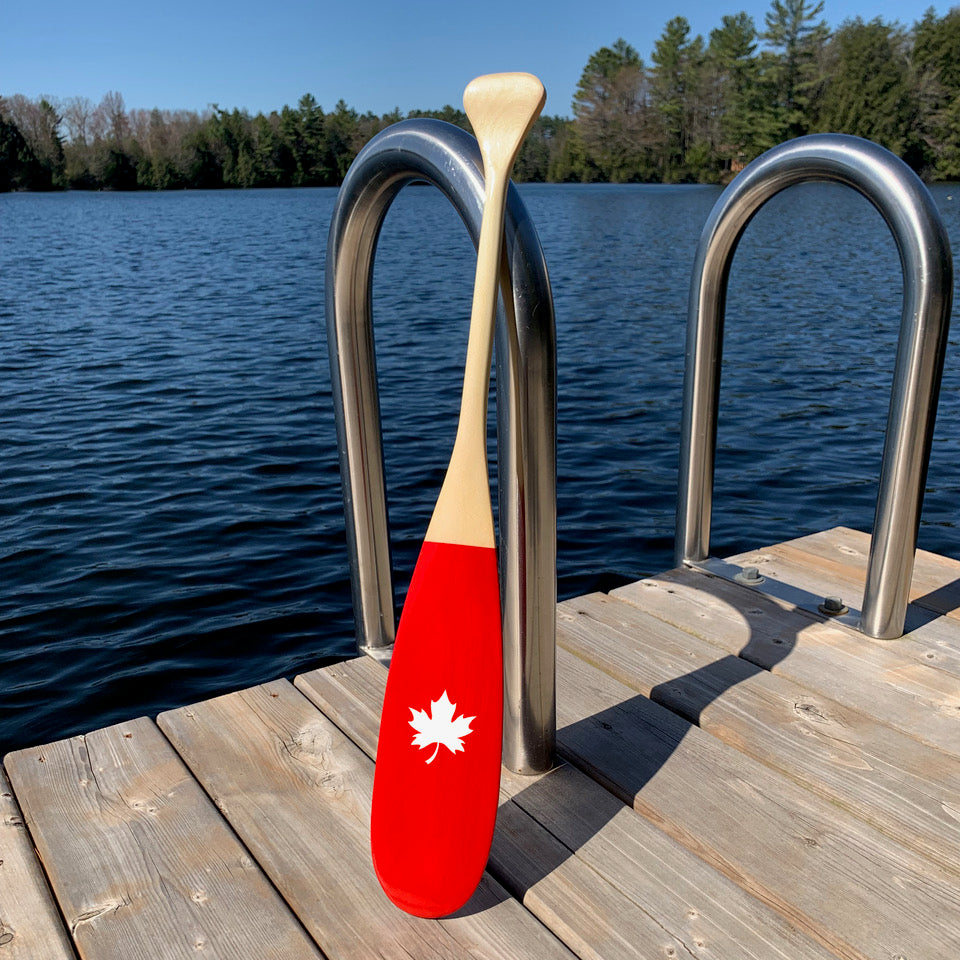 Maple Leaf Mini Canoe Paddle – Classic Cottage Outfitters
