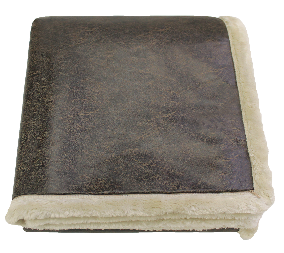Faux Leather Throw Blanket – Classic Cottage Outfitters